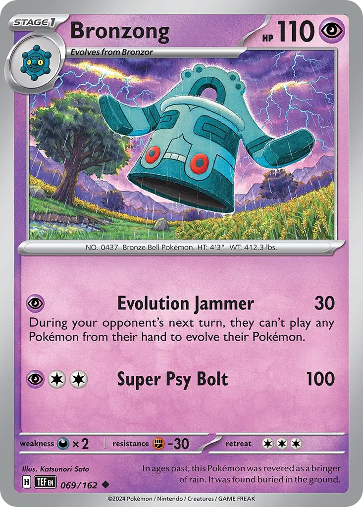 Bronzong (Temporal Forces) - Pokémon in TCG Land