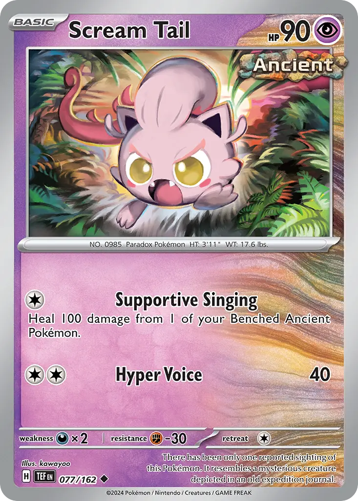 Scream Tail (Temporal Forces) - Pokémon in TCG Land