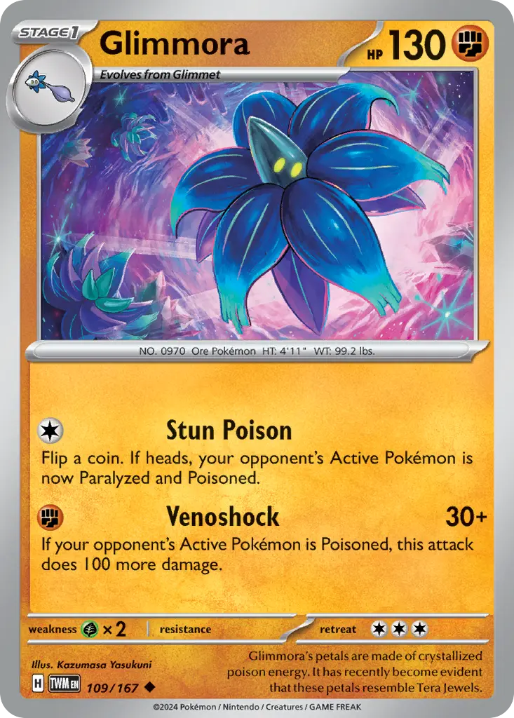 Glimmora (Twilight Masquerade) - Pokémon in TCG Land México