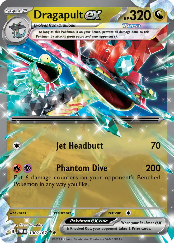 Dragapult ex (Twilight Masquerade) - Pokémon in TCG Land México