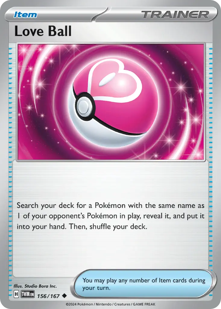 Love Ball (Twilight Masquerade) - Pokémon in TCG Land