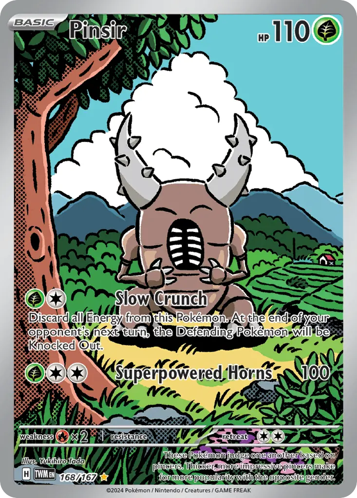 Pinsir (Twilight Masquerade) - Pokémon in TCG Land México