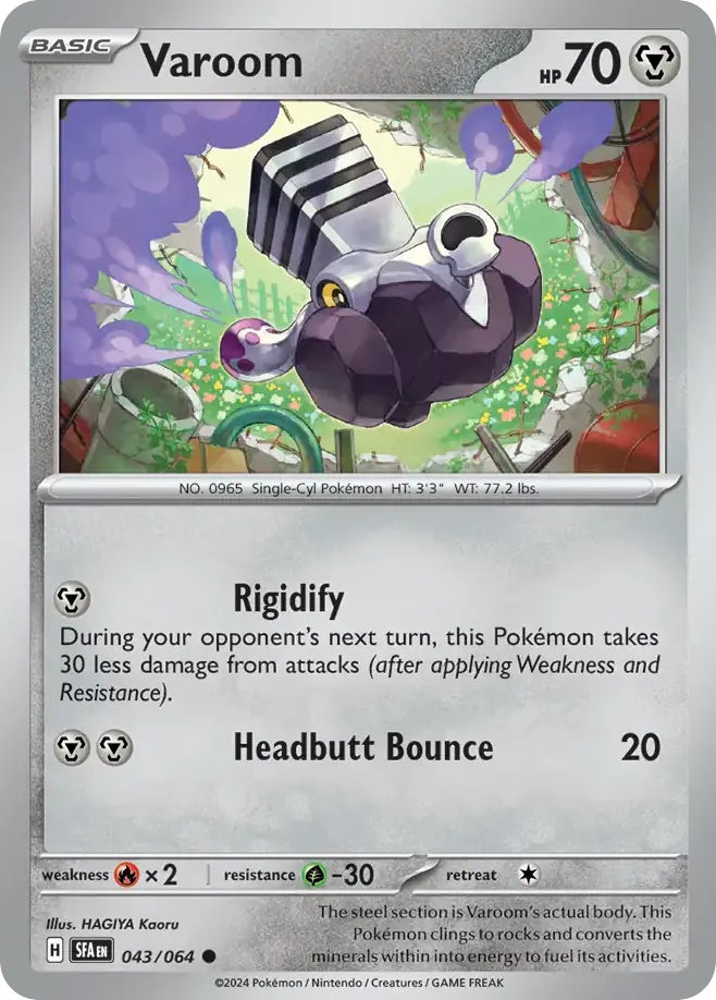 Varoom (Shrouded Fable) - Pokémon in TCG Land