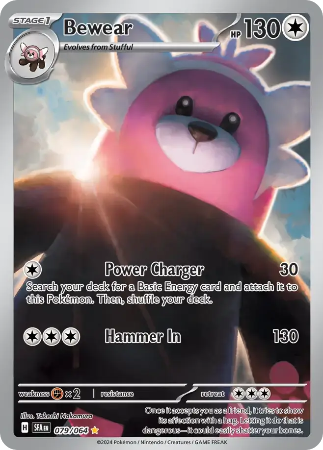 Bewear (Shrouded Fable) - Pokémon in TCG Land México