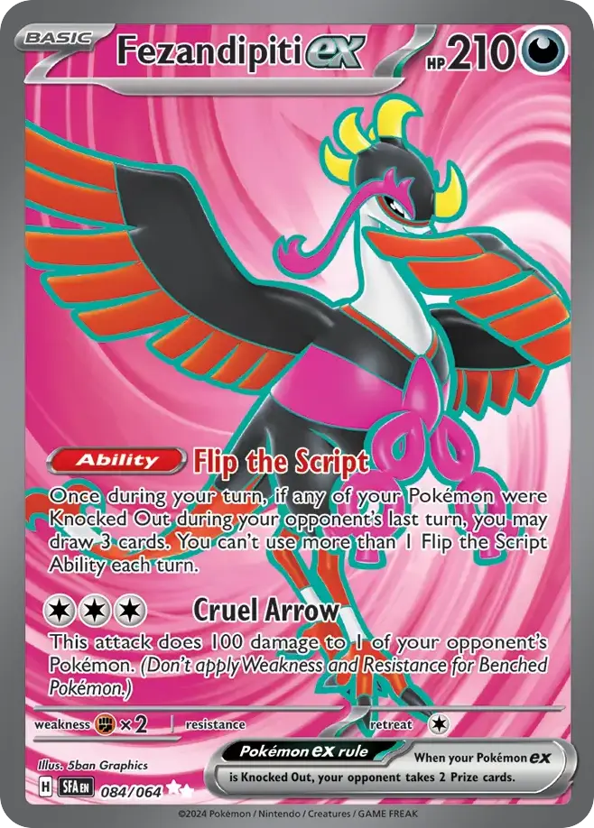 Fezandipiti ex (Shrouded Fable) - Pokémon in TCG Land
