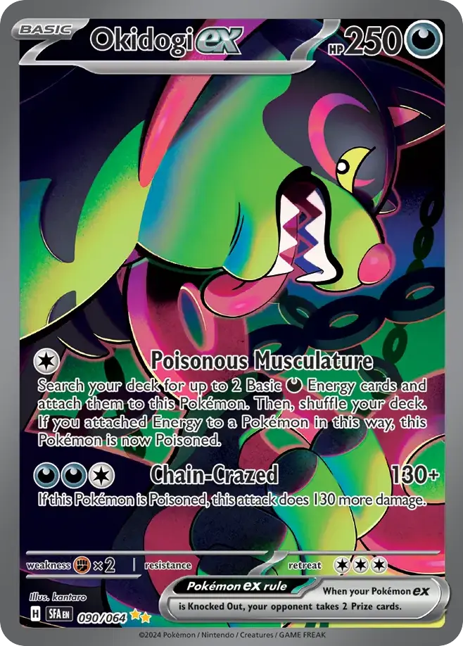 Okidogi ex (Shrouded Fable) - Pokémon in TCG Land México