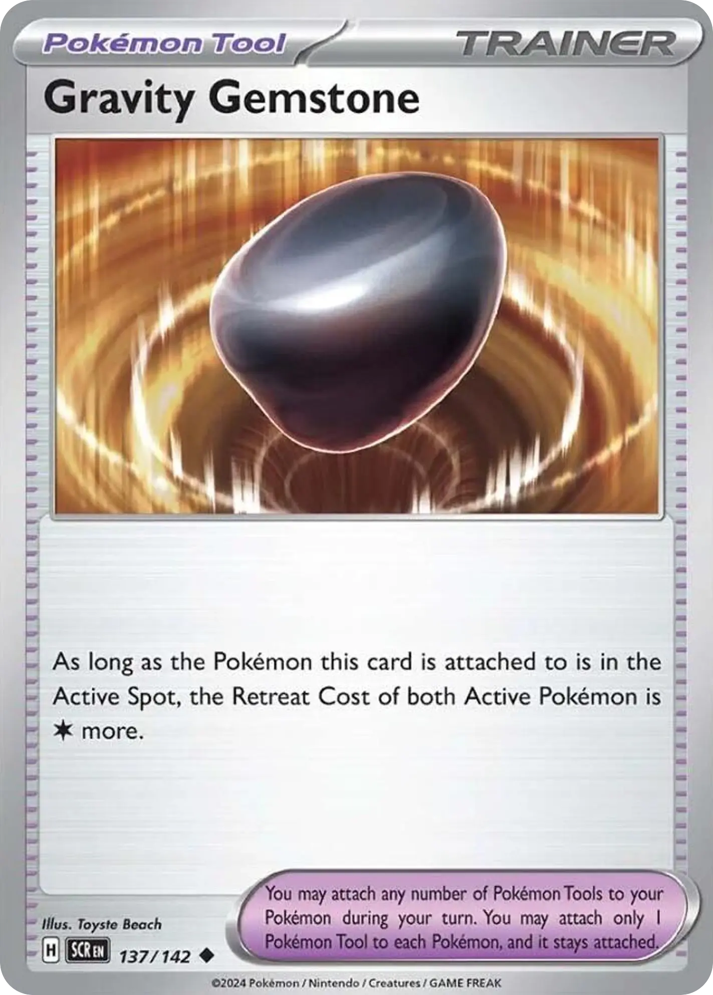 Gravity Gemstone (Stellar Crown) - Pokémon in TCG Land México