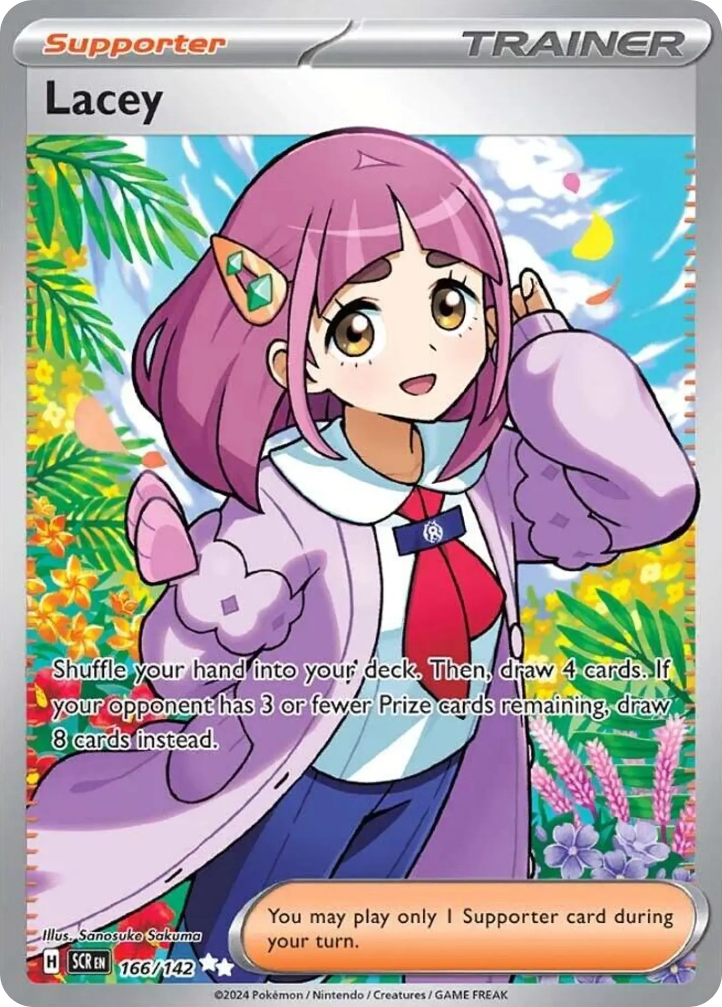 Lacey (Stellar Crown) - Pokémon in TCG Land México