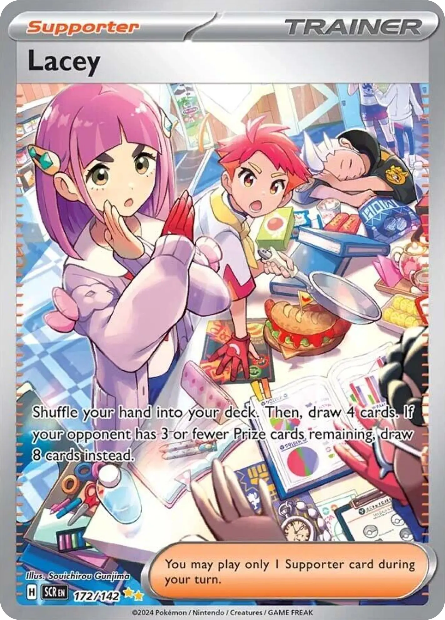 Lacey (Stellar Crown) - Pokémon in TCG Land México