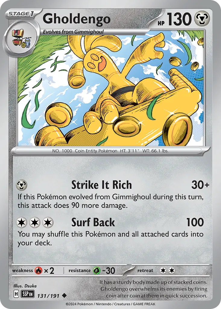 Gholdengo (Surging Sparks) - Pokémon in TCG Land