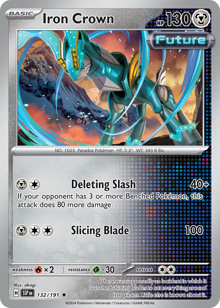 Iron Crown (Surging Sparks) - Pokémon in TCG Land