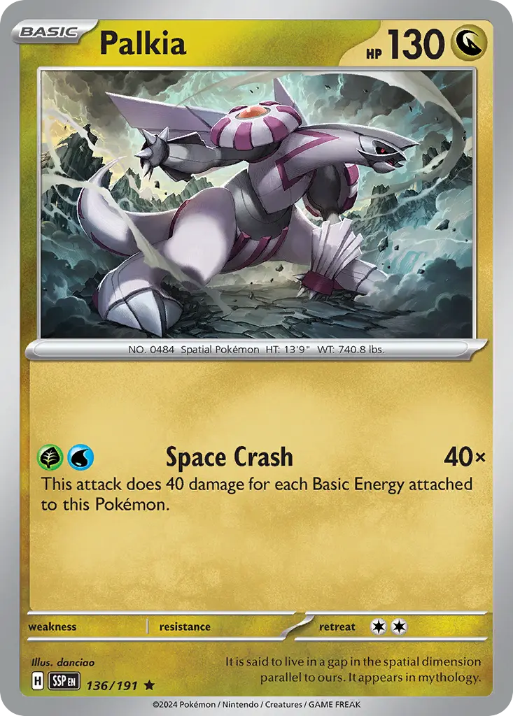 Palkia (Surging Sparks) - Pokémon in TCG Land México