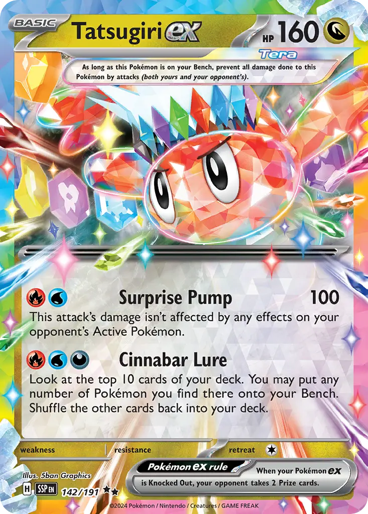 Tatsugiri ex (Surging Sparks) - Pokémon in TCG Land
