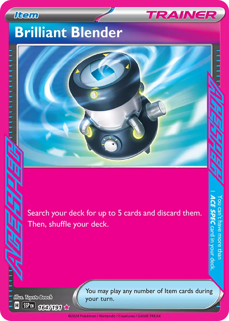 Brilliant Blender (Surging Sparks) - Pokémon in TCG Land