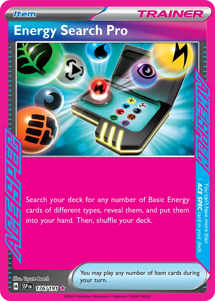 Energy Search Pro (Surging Sparks) - Pokémon in TCG Land