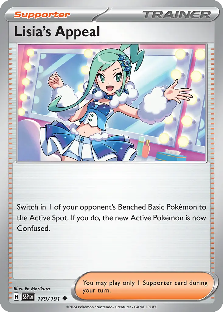 Lisia's Appeal (Surging Sparks) - Pokémon in TCG Land