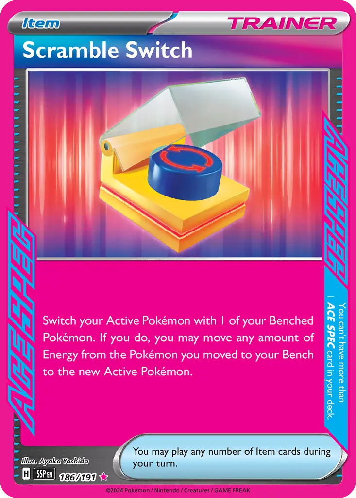 Scramble Switch (Surging Sparks) - Pokémon in TCG Land