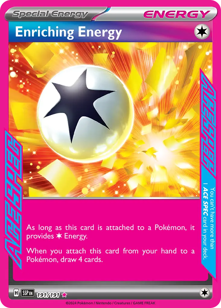 Enriching Energy (Surging Sparks) - Pokémon in TCG Land