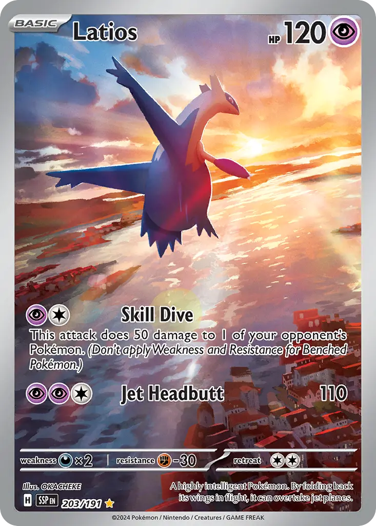 Latios (Surging Sparks) - Pokémon in TCG Land México