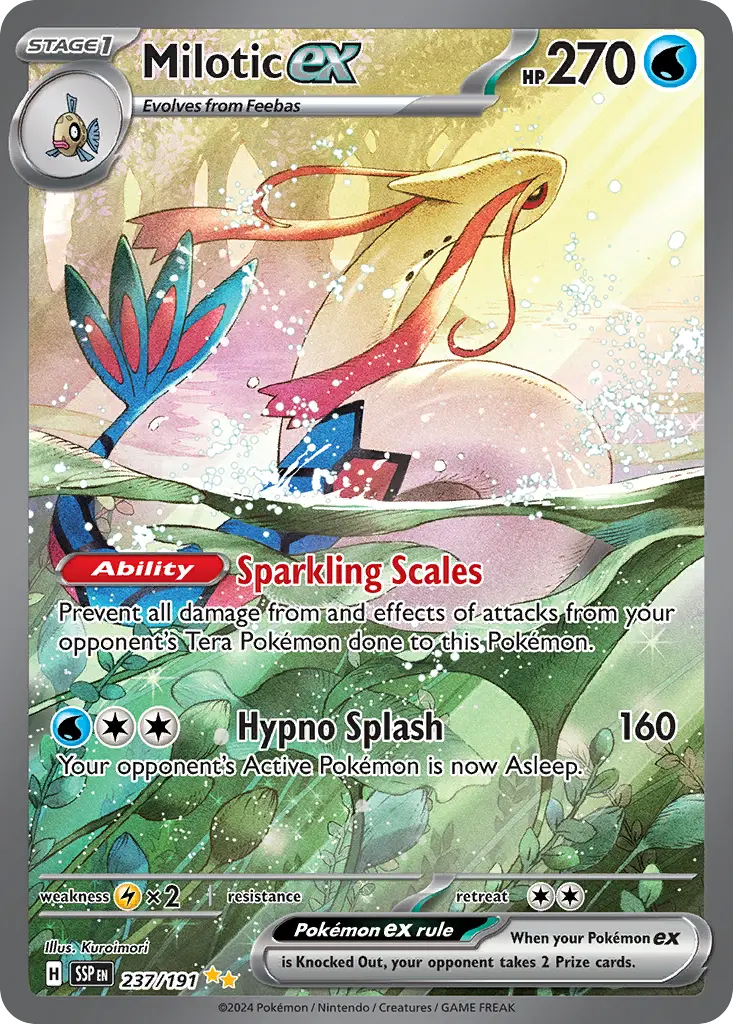 Milotic ex (Surging Sparks) - Pokémon in TCG Land