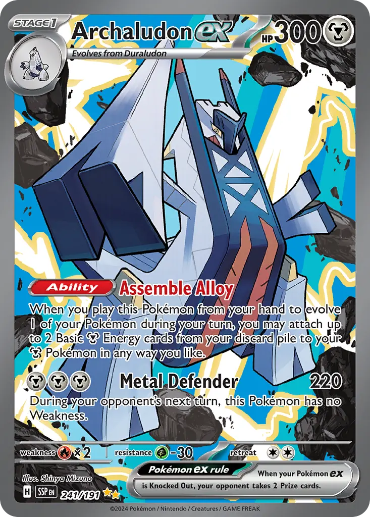 Archaludon ex (Surging Sparks) - Pokémon in TCG Land