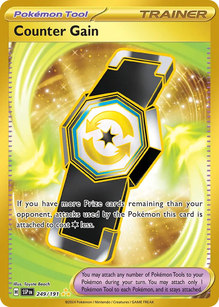 Counter Gain (Surging Sparks) - Pokémon in TCG Land