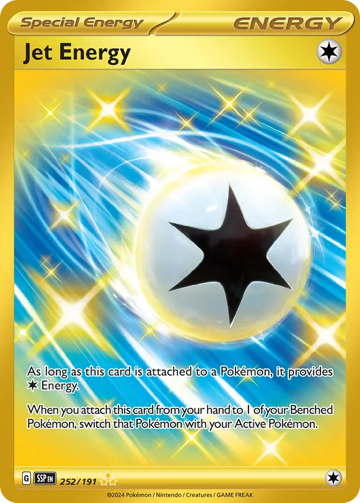 Jet Energy (Surging Sparks) - Pokémon in TCG Land