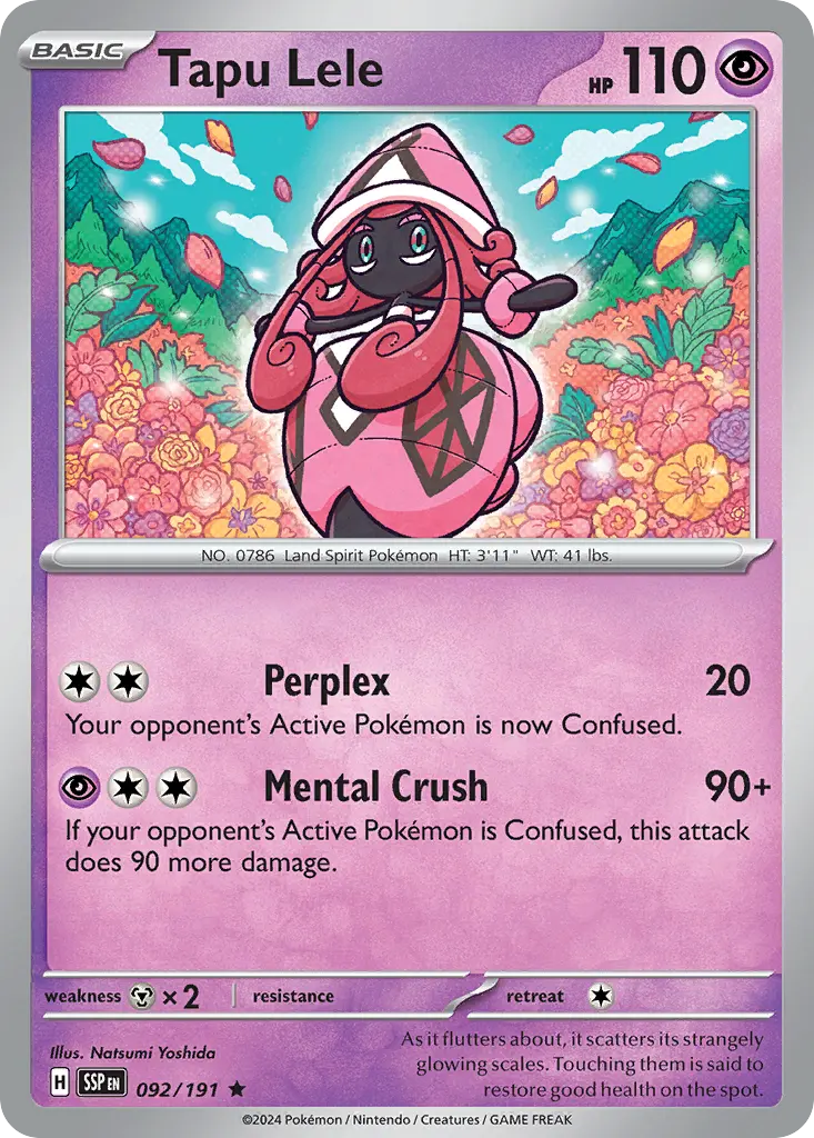 Tapu Lele (Surging Sparks) - Pokémon in TCG Land México