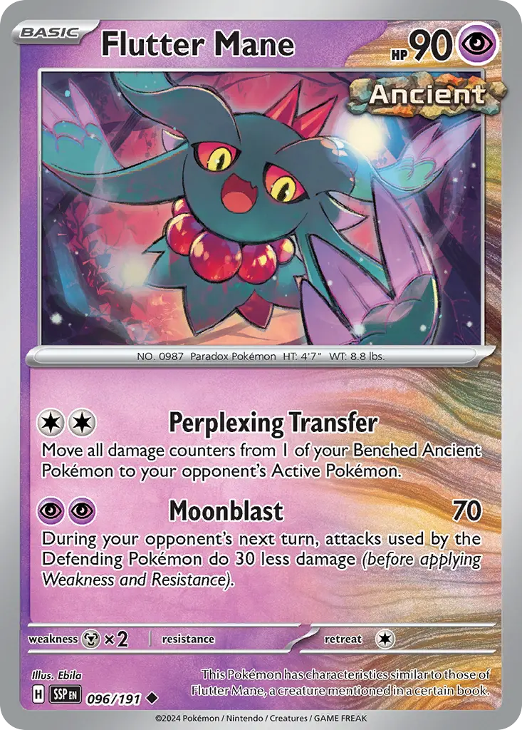 Flutter Mane (Surging Sparks) - Pokémon in TCG Land