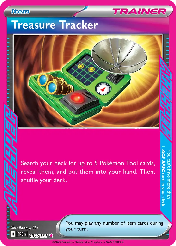 Treasure Tracker (Prismatic Evolutions) - Pokémon in TCG Land