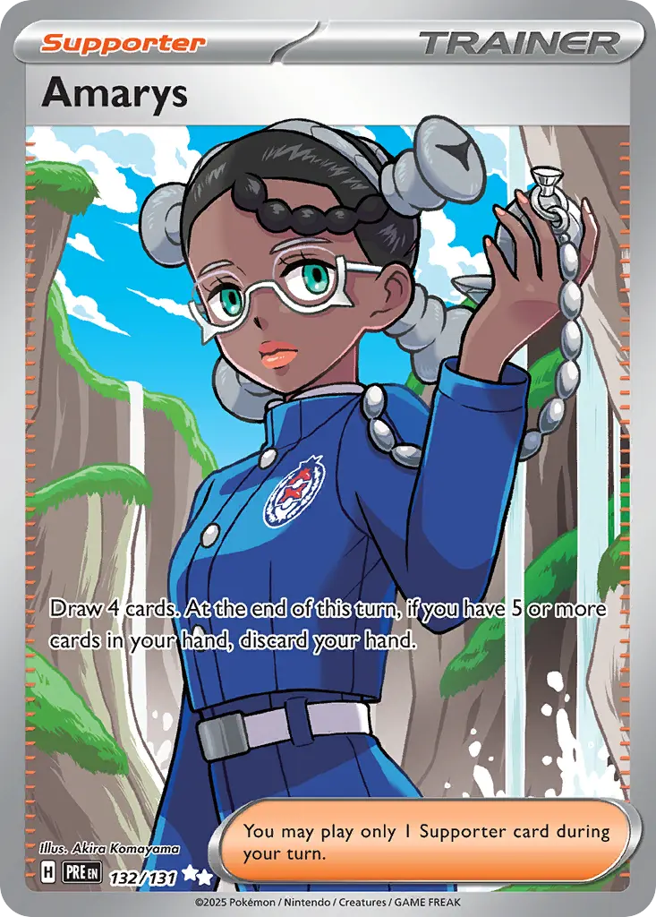 Amarys (Prismatic Evolutions) - Pokémon in TCG Land