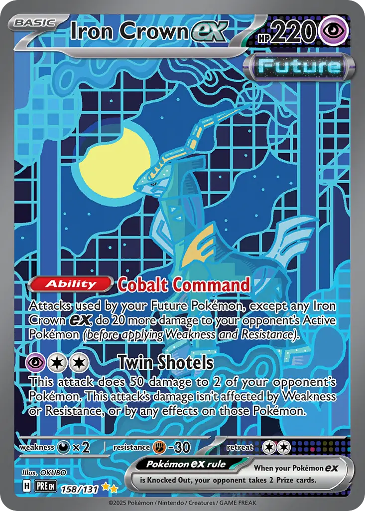 Iron Crown ex (Prismatic Evolutions) - Pokémon in TCG Land México