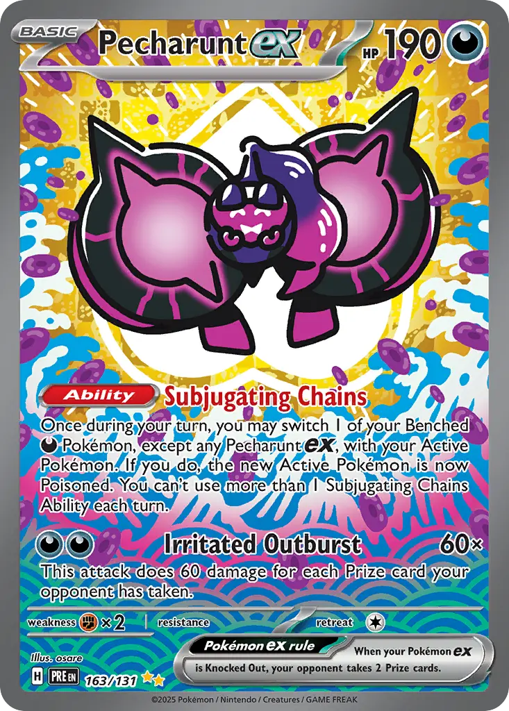 Pecharunt ex (Prismatic Evolutions) - Pokémon in TCG Land México