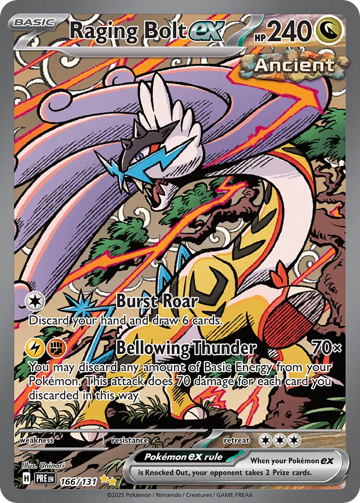 Raging Bolt ex (Prismatic Evolutions) - Pokémon in TCG Land
