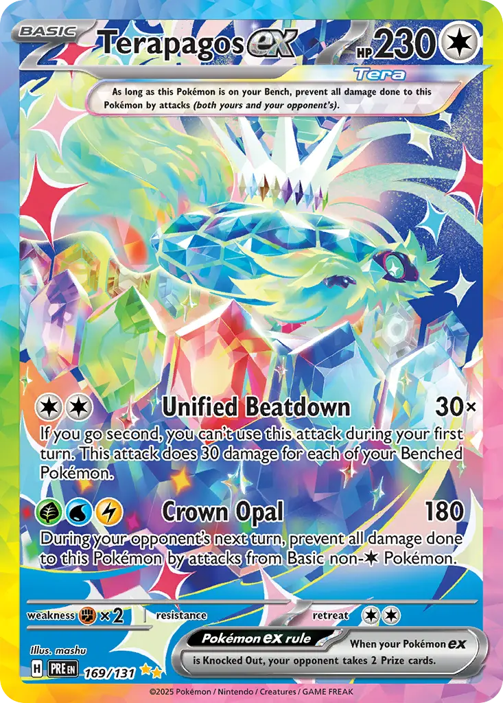 Terapagos ex (Prismatic Evolutions) - Pokémon in TCG Land