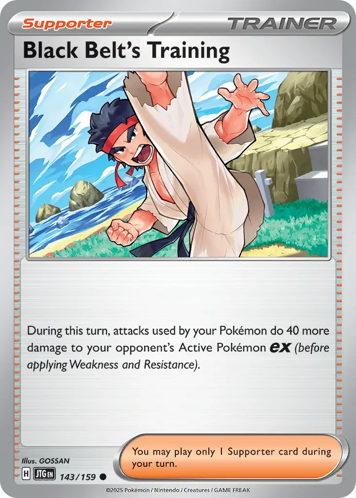 Black Belt's Training (Journey Together) - Pokémon in TCG Land