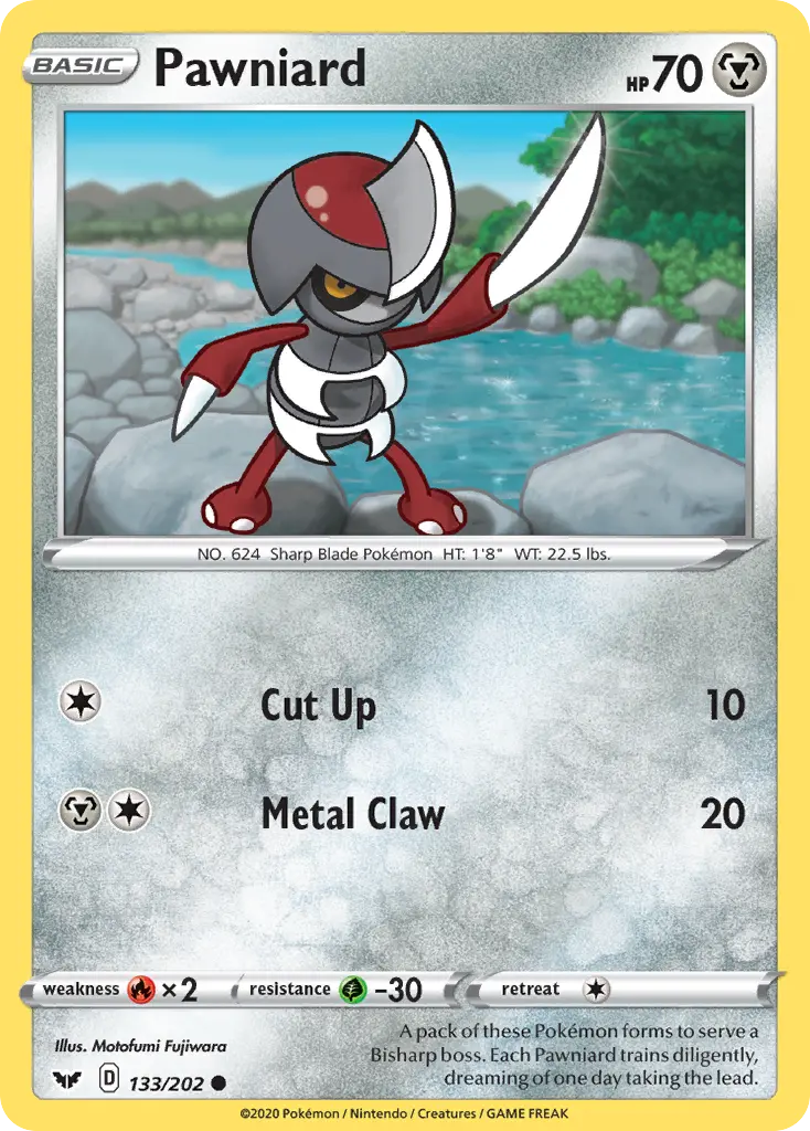 Pawniard (Sword & Shield) - Pokémon in TCG Land