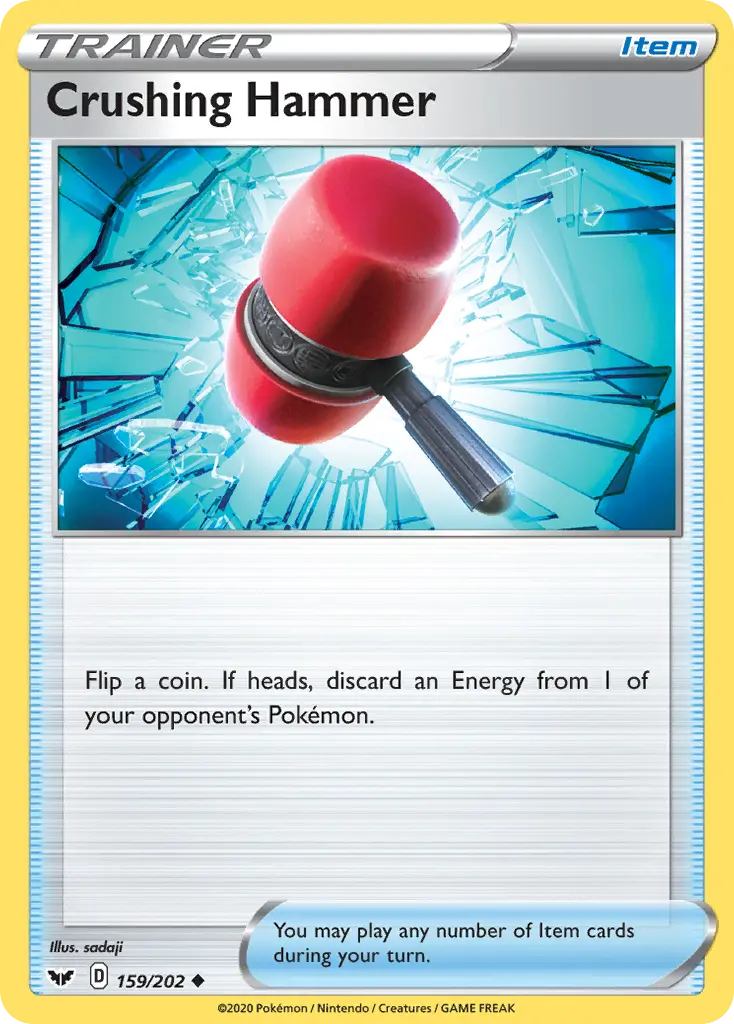Crushing Hammer (Sword & Shield) - Pokémon in TCG Land
