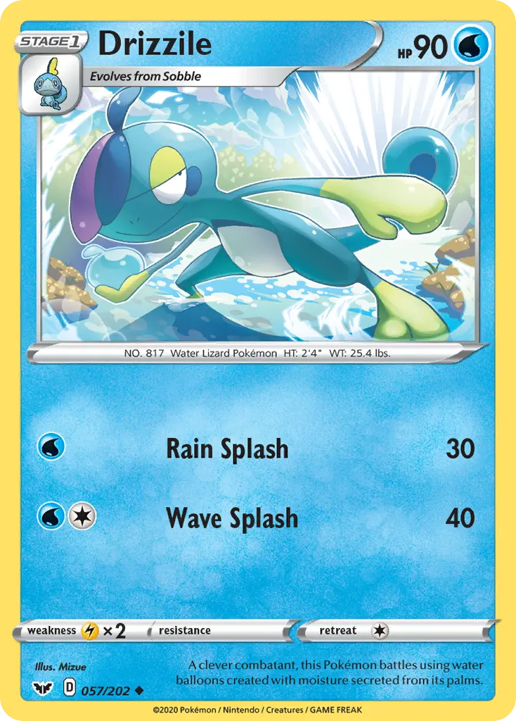 Drizzile (Sword & Shield) - Pokémon in TCG Land