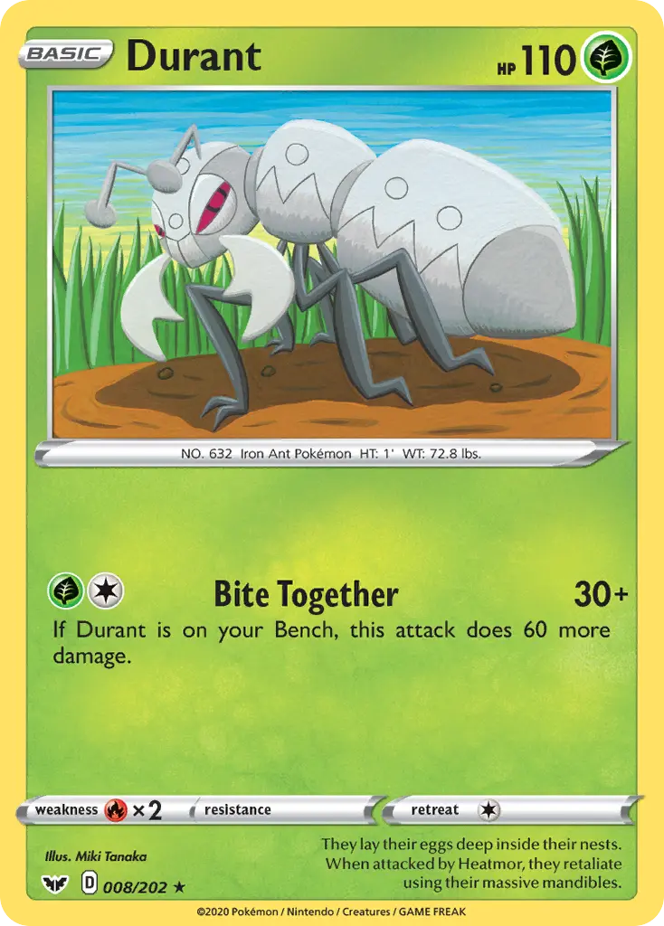 Durant (Sword & Shield) - Pokémon in TCG Land