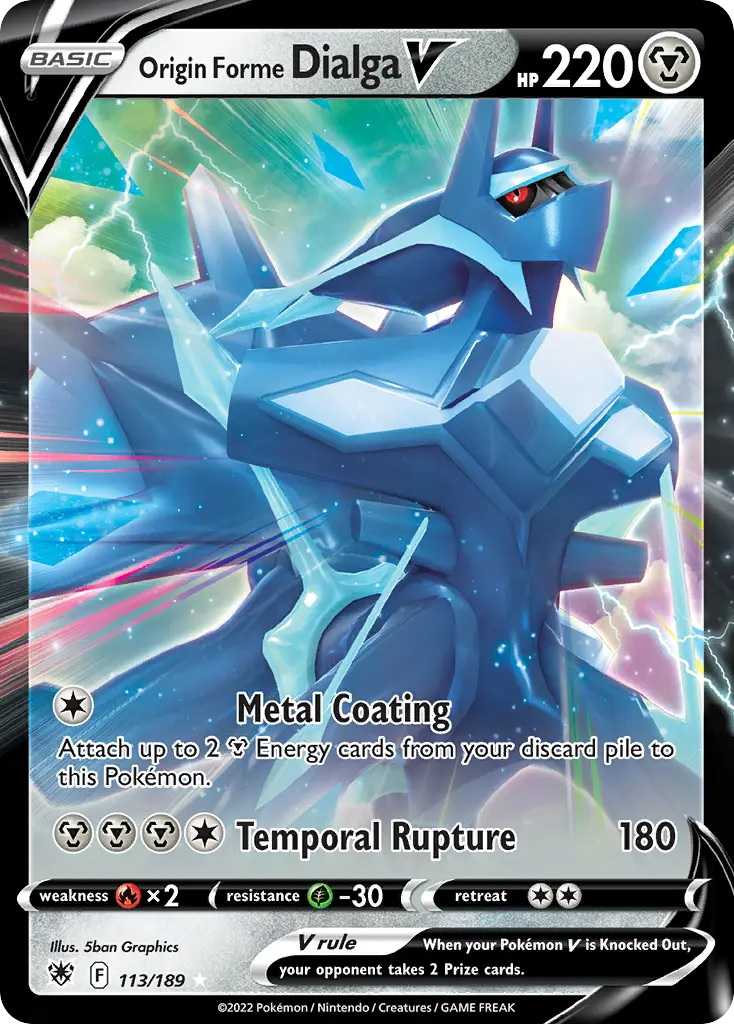 Origin Forme Dialga V (Astral Radiance) - Pokémon in TCG Land México