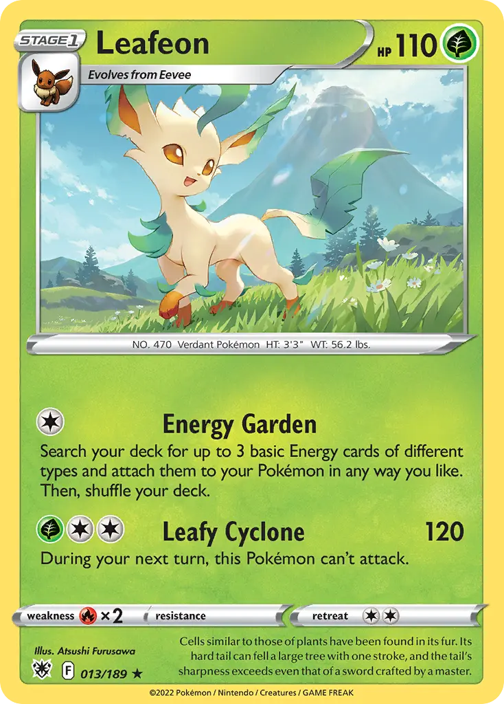 Leafeon (Astral Radiance) - Pokémon in TCG Land