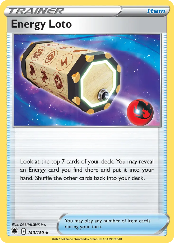 Energy Loto (Astral Radiance) - Pokémon in TCG Land