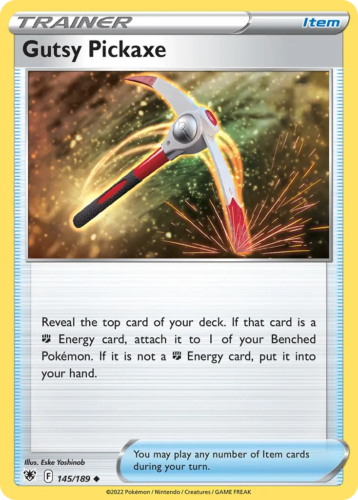 Gutsy Pickaxe (Astral Radiance) - Pokémon in TCG Land