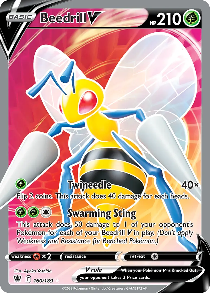 Beedrill V (Astral Radiance) - Pokémon in TCG Land México