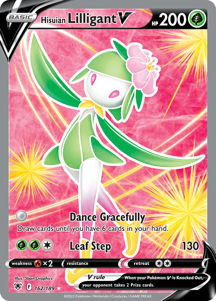 Hisuian Lilligant V (Astral Radiance) - Pokémon in TCG Land México