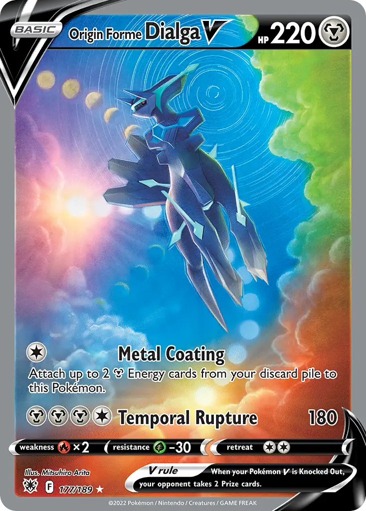 Origin Forme Dialga V (Astral Radiance) - Pokémon in TCG Land México