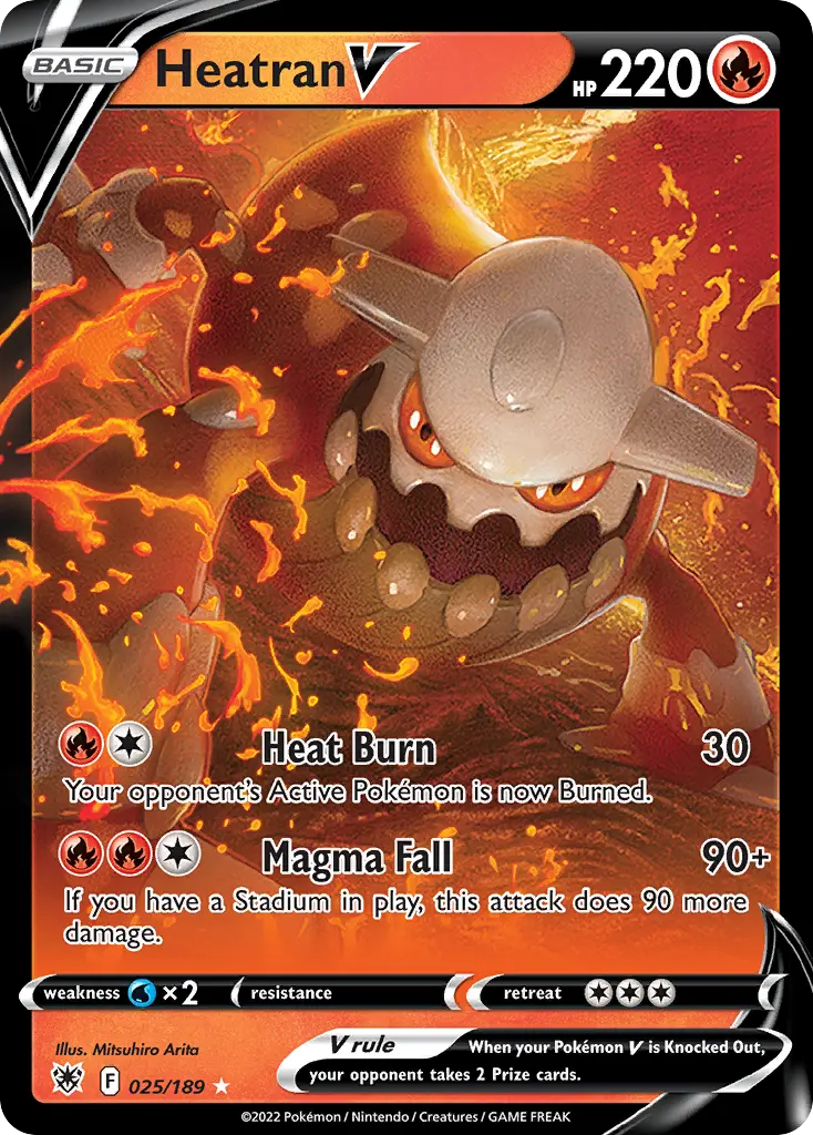 Heatran V (Astral Radiance) - Pokémon in TCG Land México
