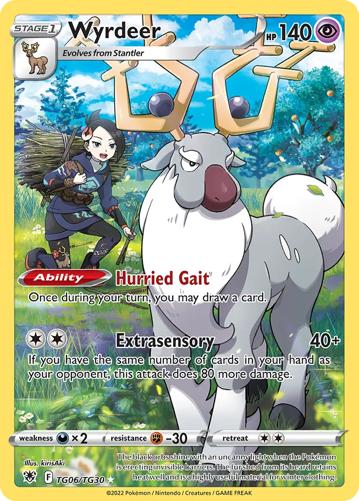 Wyrdeer (Astral Radiance Trainer Gallery) - Pokémon in TCG Land México