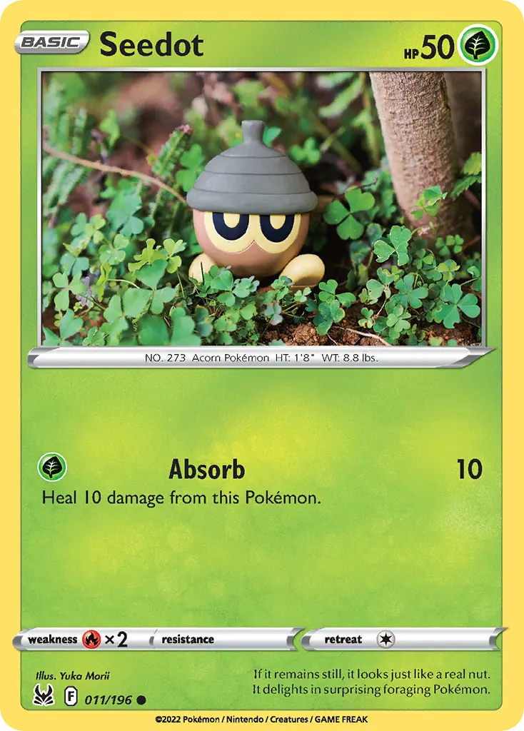 Seedot (Lost Origin) - Pokémon in TCG Land